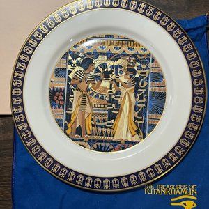 COLLECTOR RARE PLATES KING TUT